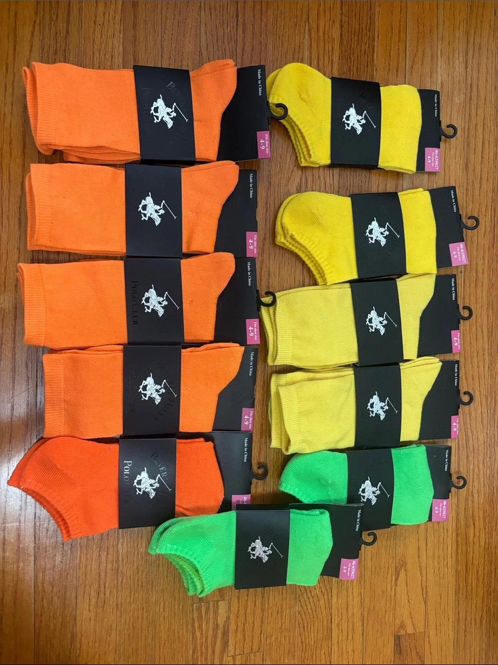 Beverly Hills Polo Club Neon Socks